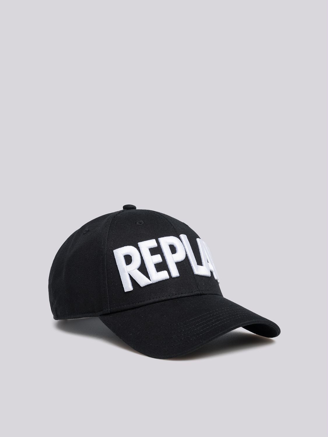 REPLAY TWILL CAP WITH BILL