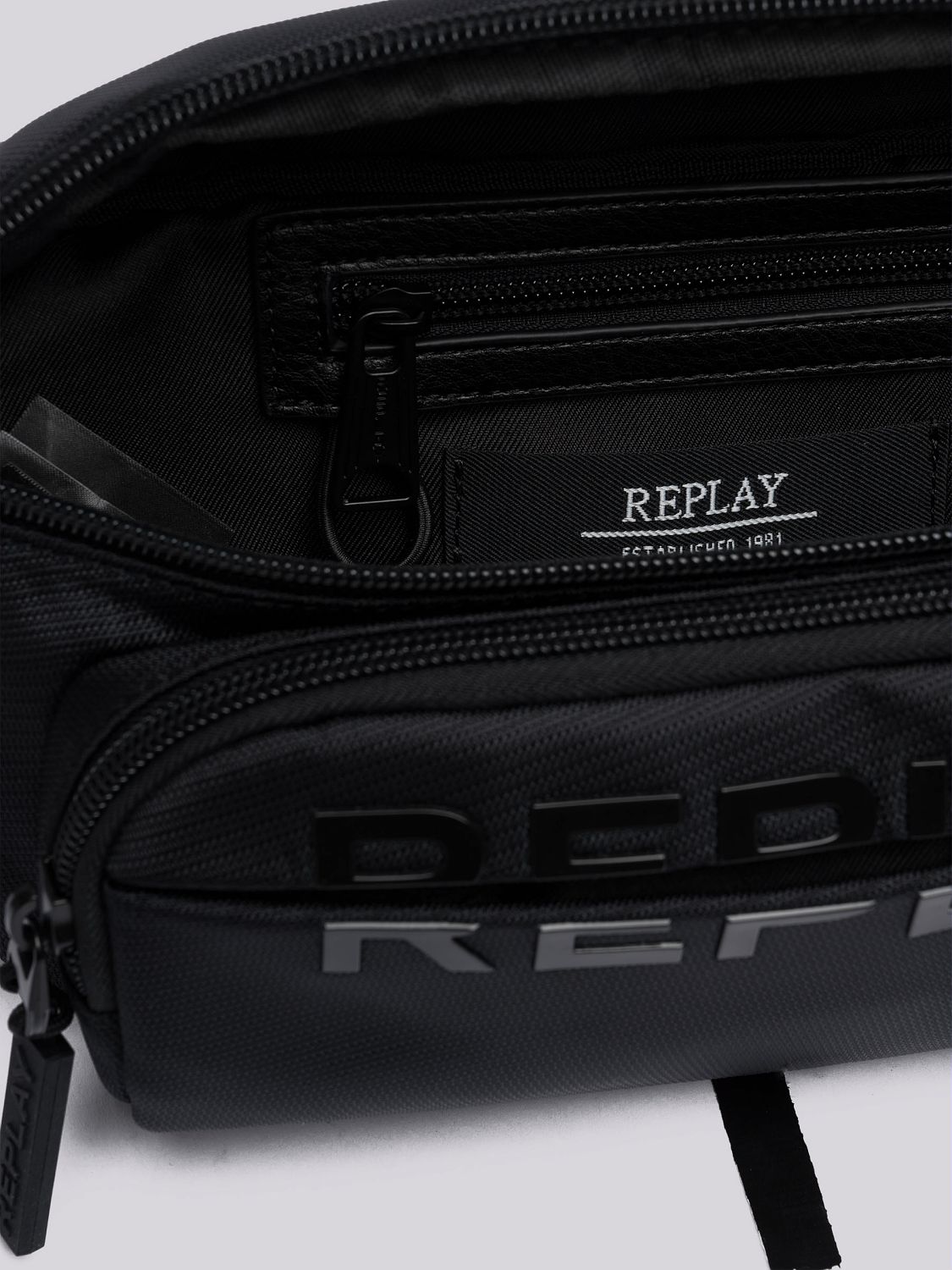 REPLAY RECYCLED POLY WAIST BAG