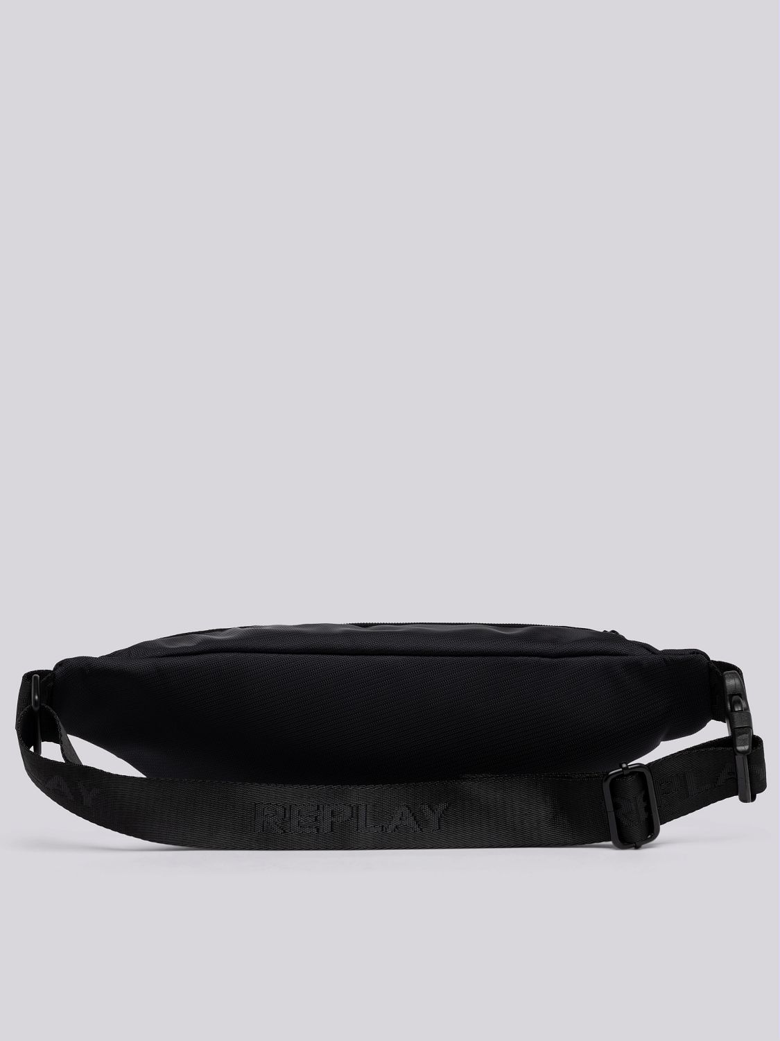 REPLAY WAIST BAG IN TEXTURED RECYCLED POLY