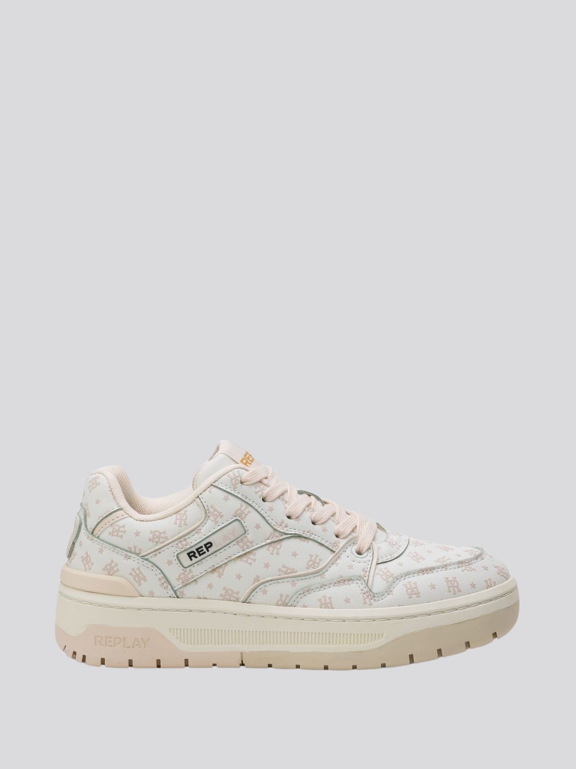 REPLAY GEMINI W TONE SNEAKERS WITH LACES