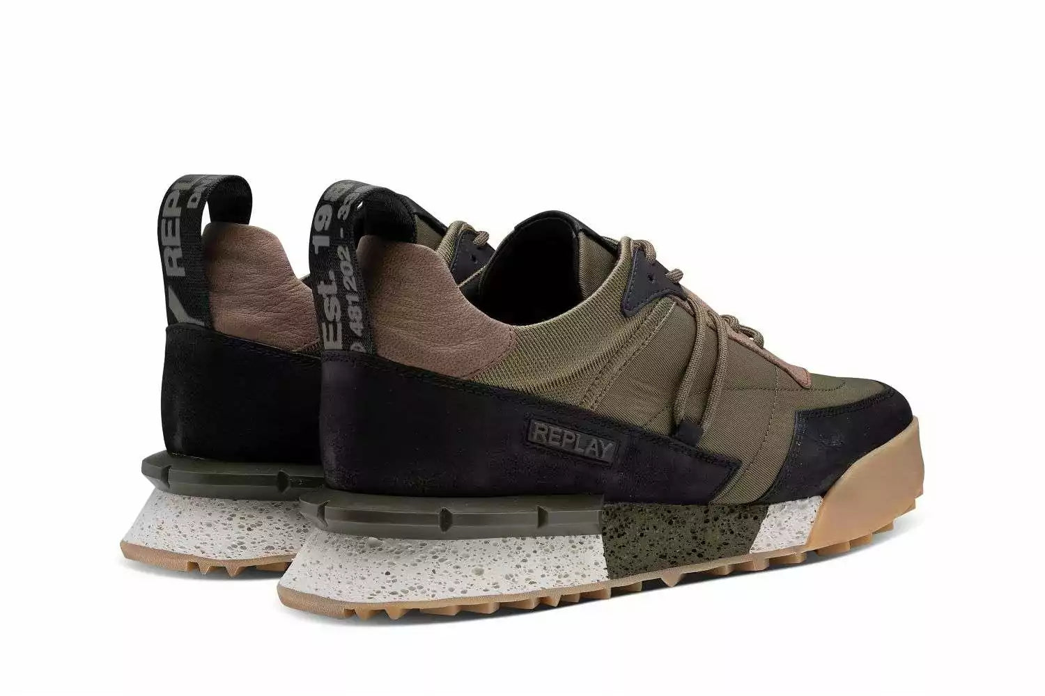 Replay men’s Field Jupiter lace up sneaker