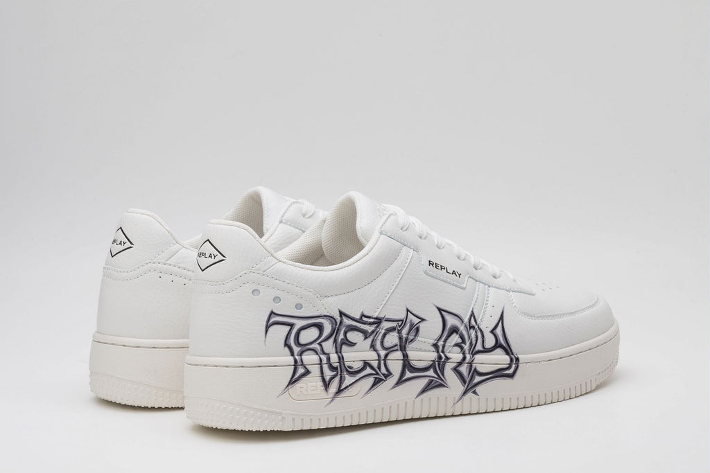 REPLAY EPIC M GRAFFITI SNEAKERS WITH LACES