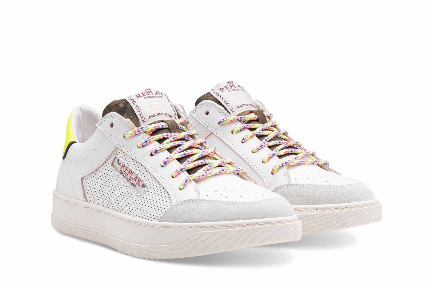 Replay men’s Reload Mixer lace up sneaker