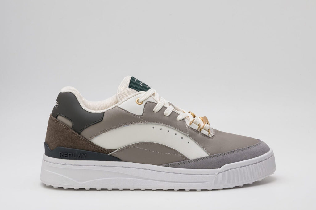REPLAY CROSS HARDWARE LACE UP SNEAKERS