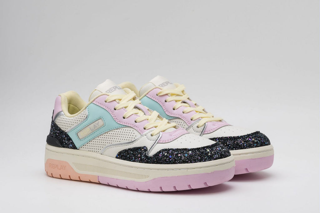REPLAY GEMINI W MULTI SNEAKERS WITH LACES