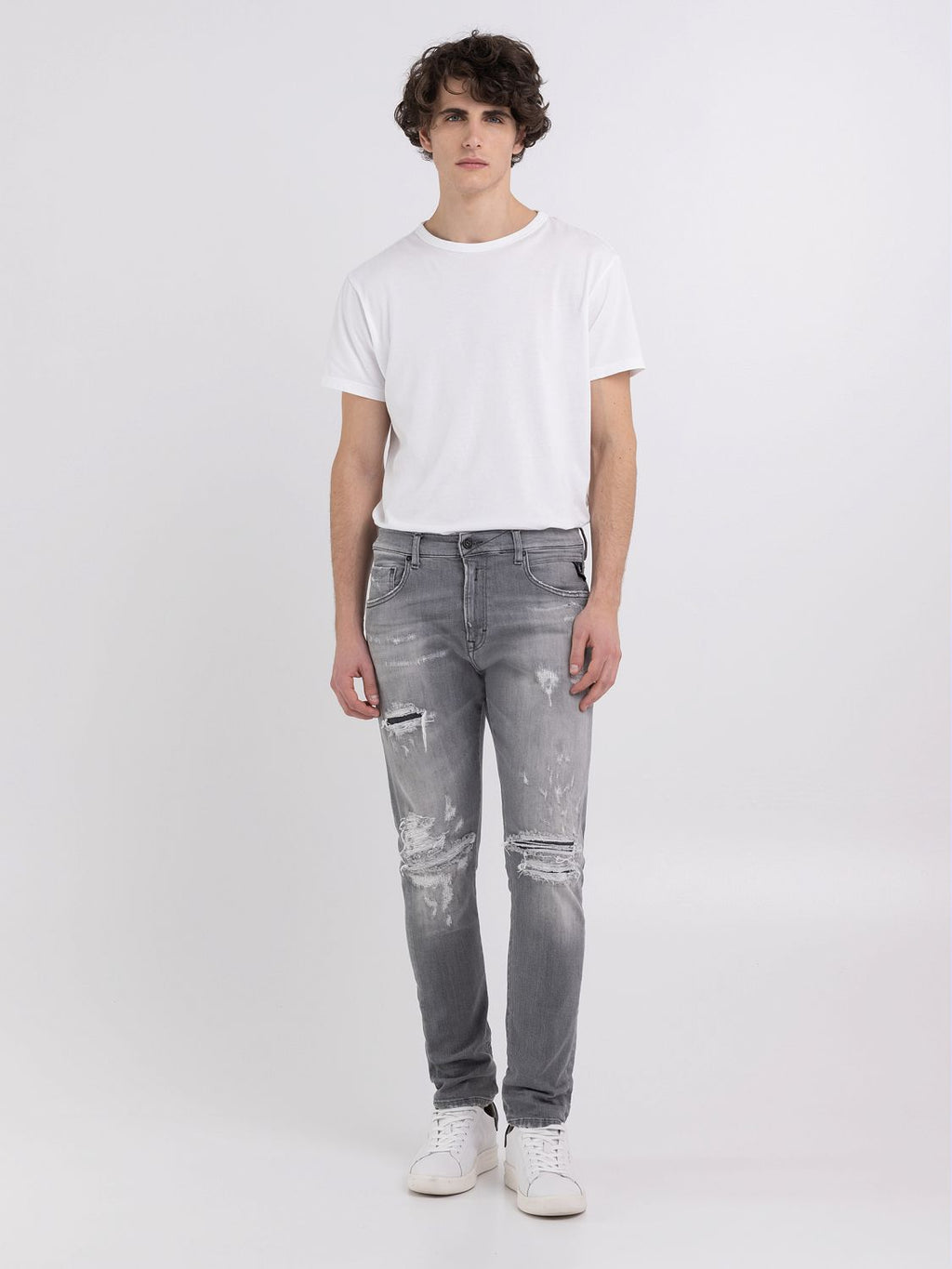 REPLAY SLIM TAPERED MICKYM JEANS