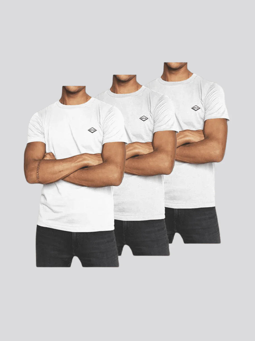 REPLAY 3-PACK CREWNECK T-SHIRTS