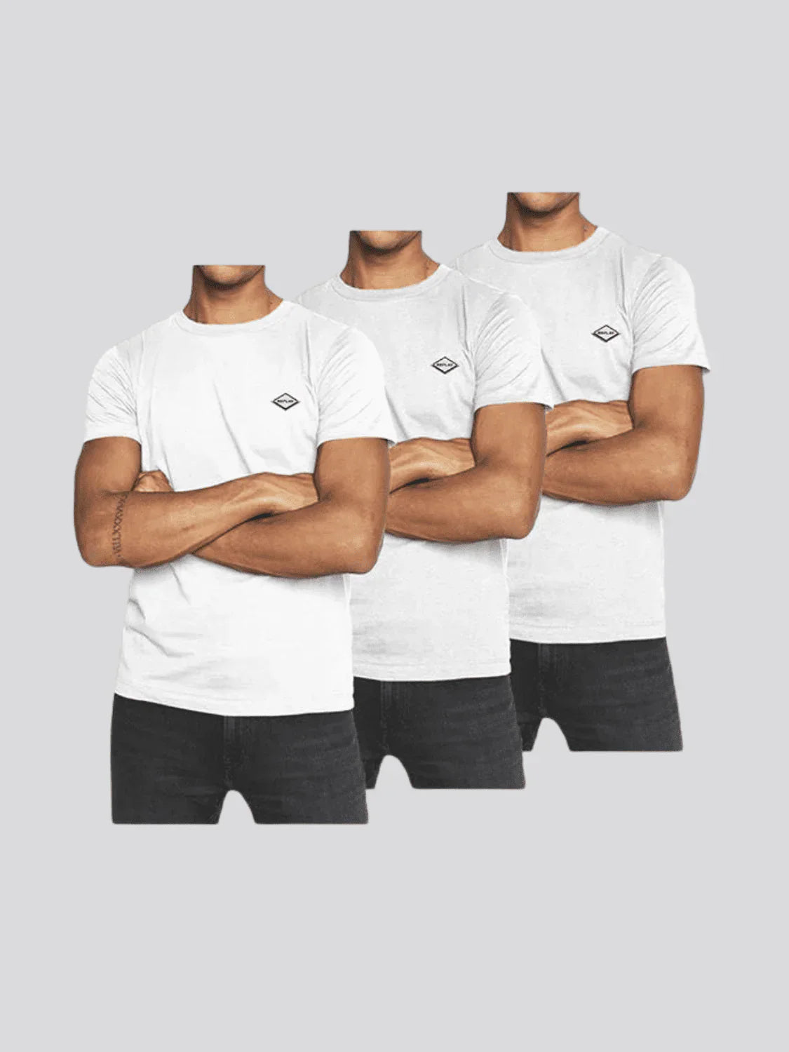REPLAY 3-PACK CREWNECK T-SHIRTS