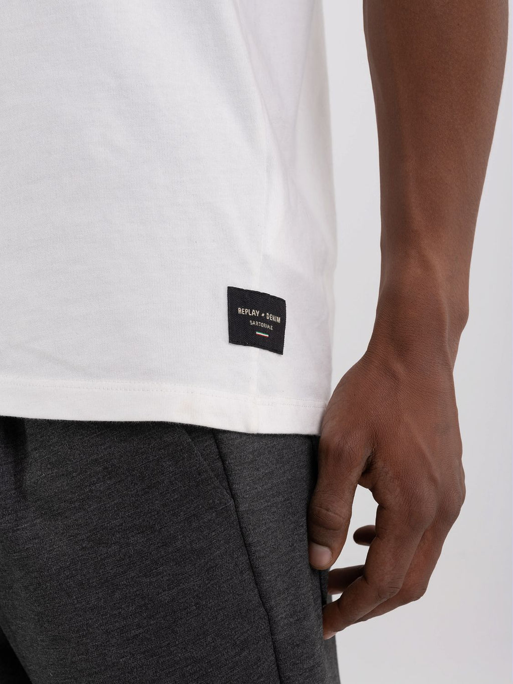 REPLAY SARTORIALE JERSEY T-SHIRT