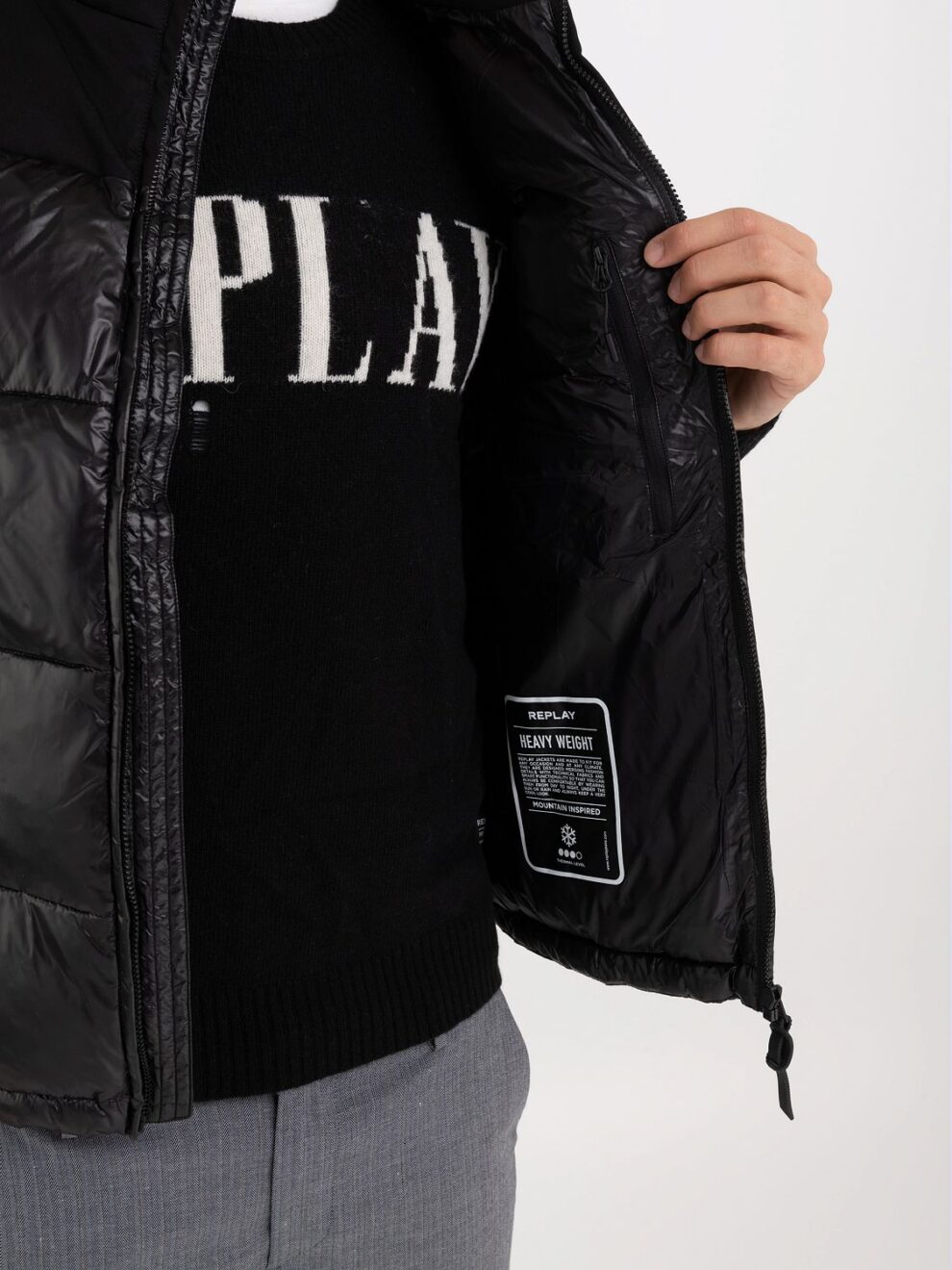 REPLAY COMFORT FIT QUILTED VEST
