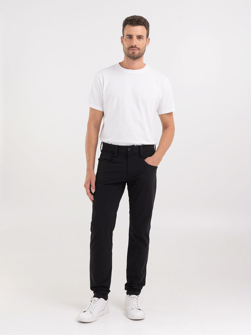 REPLAY SLIM FIT HYPERFLEX HYBRID JEANS
