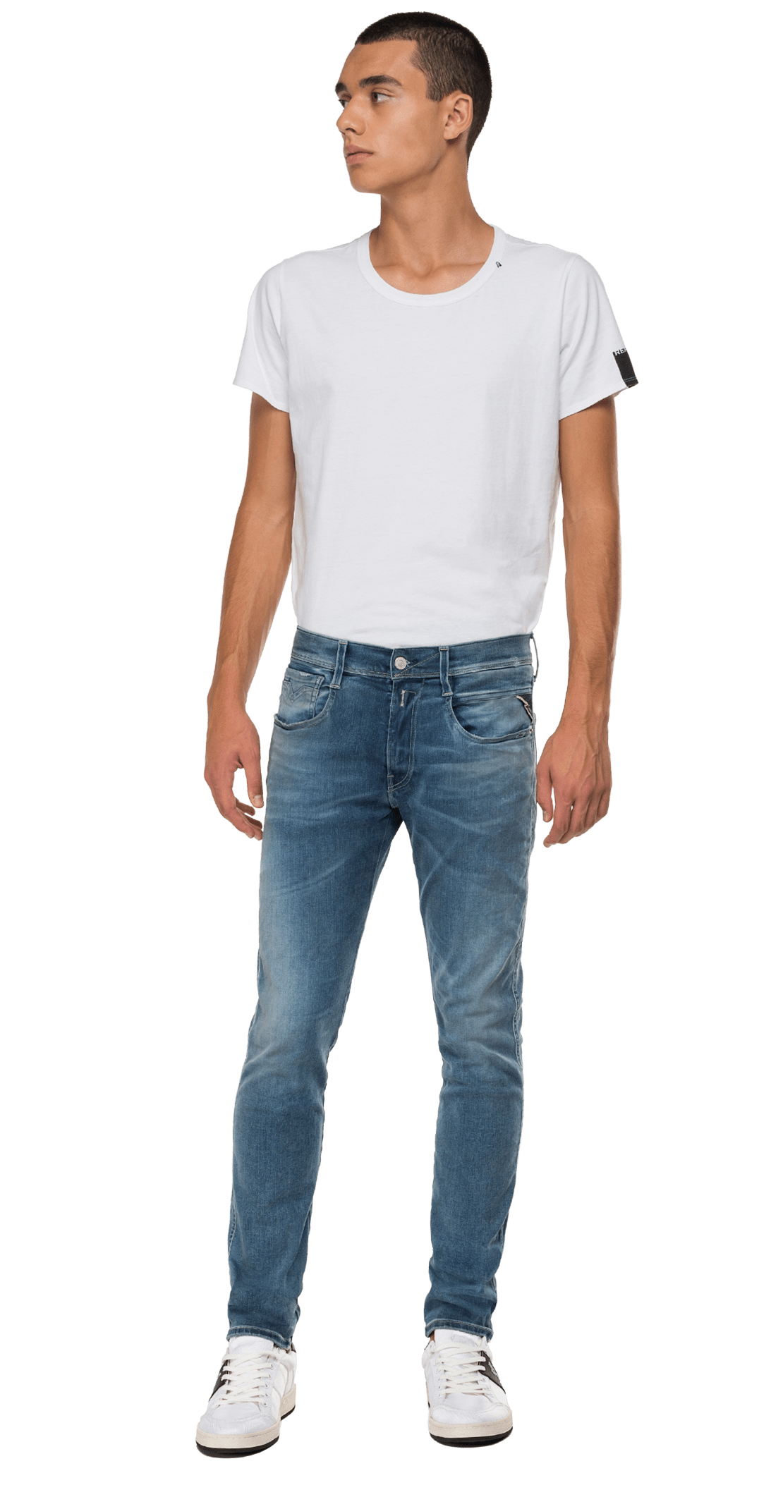 Replay Hyperflex slim fit Anbass jeans