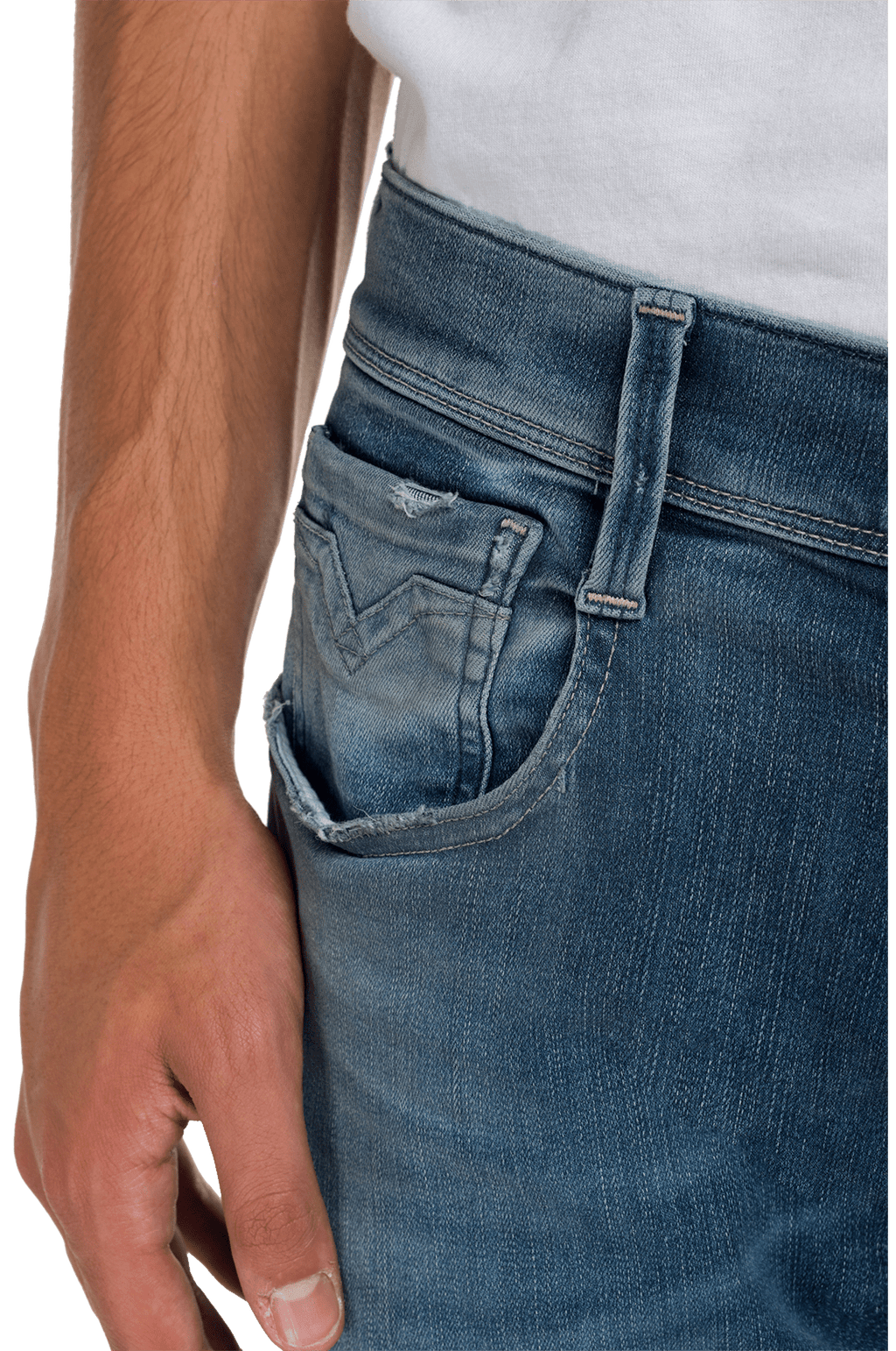 Replay Hyperflex slim fit Anbass jeans