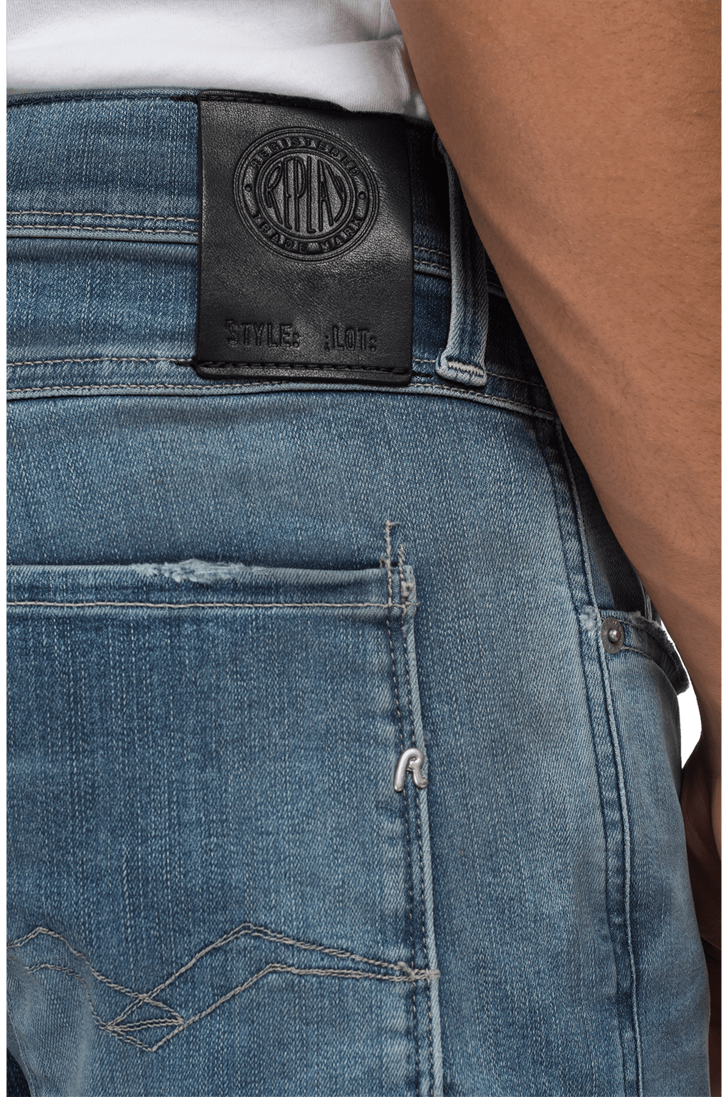 Replay Hyperflex slim fit Anbass jeans