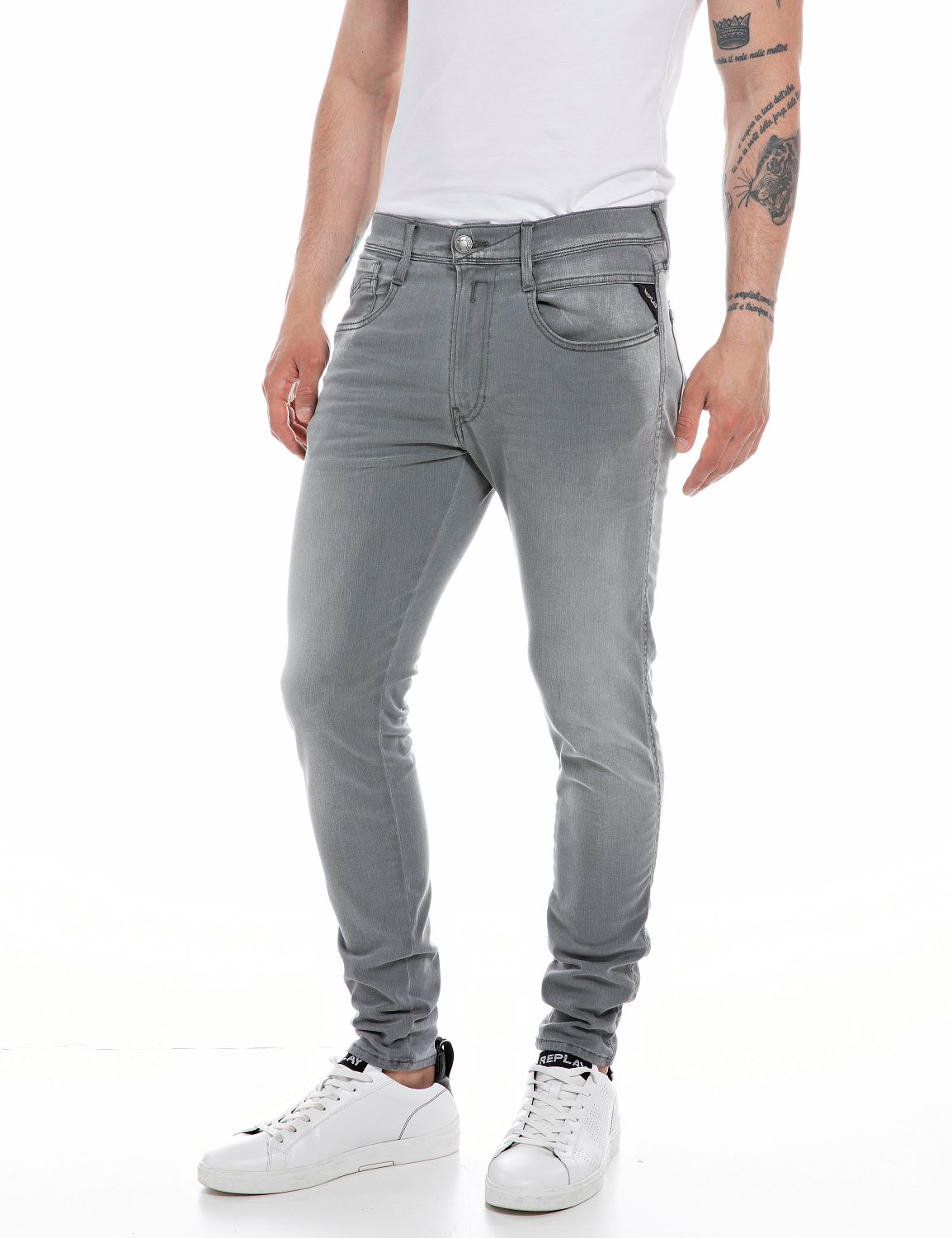 Replay men’s Hyperflex slim fit Bronny jeans