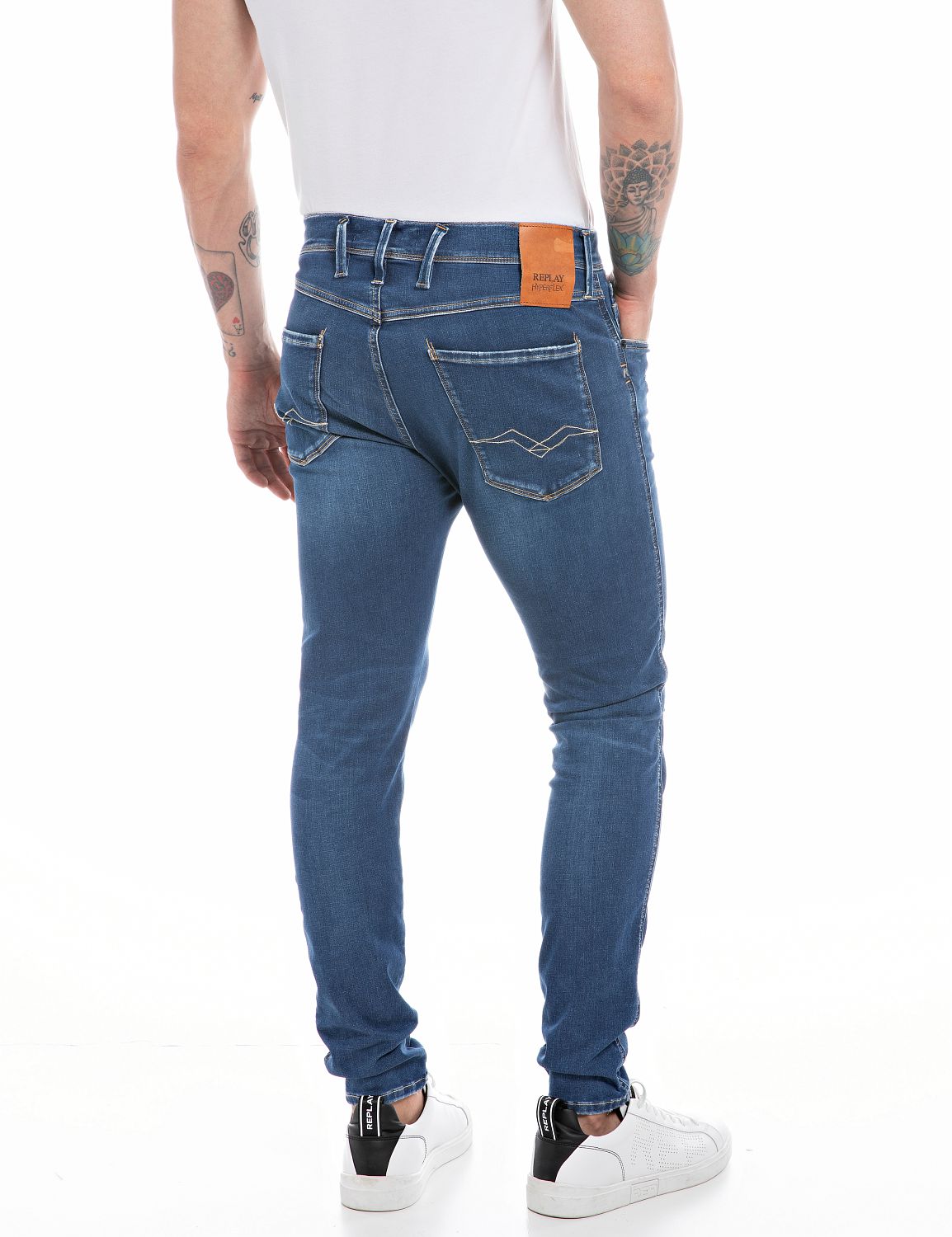 Replay men’s Hyperflex X.L.I.T.E slim fit Bronny jeans