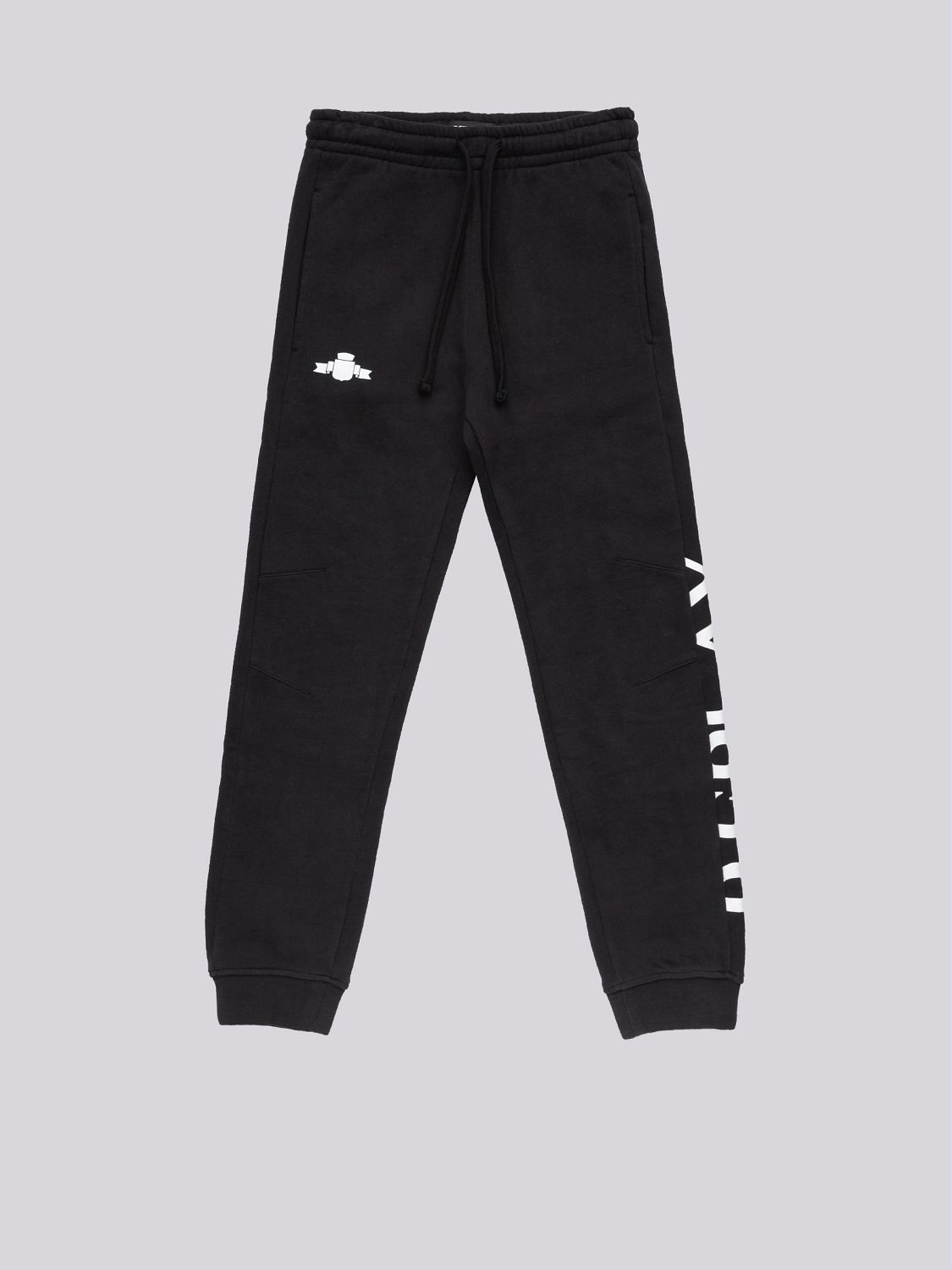 REPLAY SLIM FIT JOGGER PANTS WITH ARCHIVE LOGO