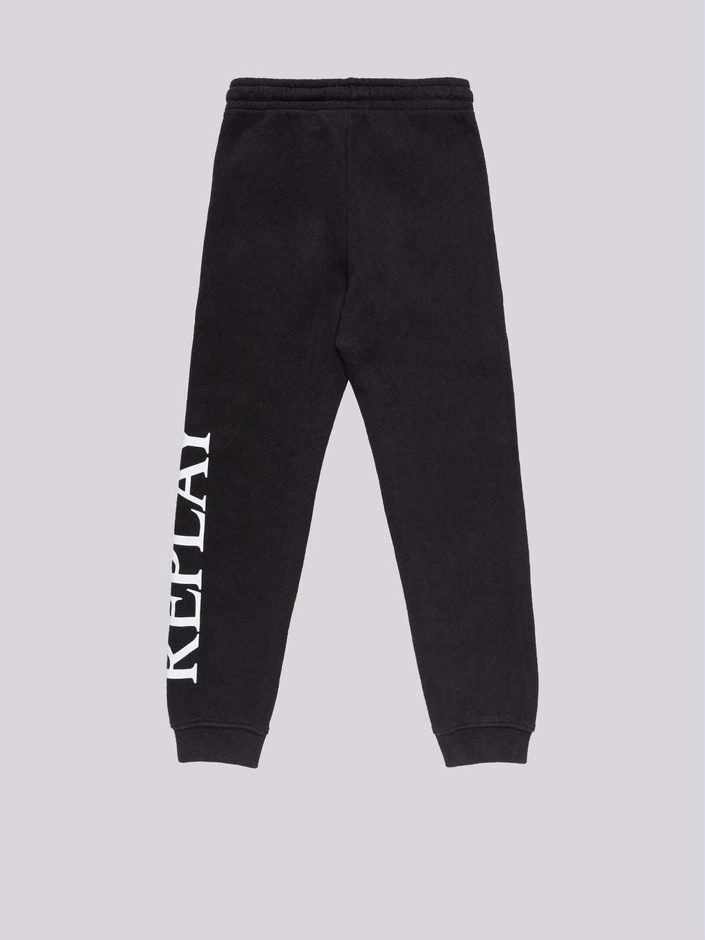 REPLAY SLIM FIT JOGGER PANTS WITH ARCHIVE LOGO