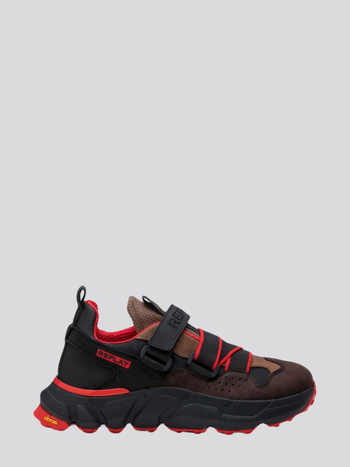 REPLAY SPLIT STRAP LOW SNEAKERS