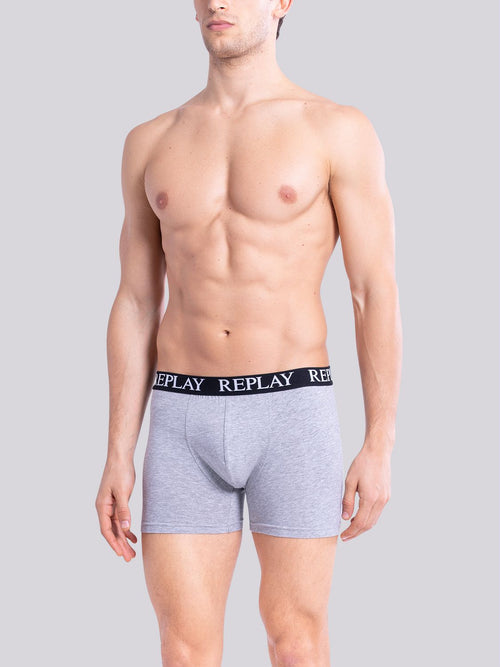 REPLAY 3 PACK ESSENTIAL BOXER BRIEFS